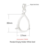 925 Sterling Silver Pendant Silver Ring Holder – Jewelry Gift Ideas — 13