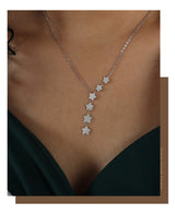 Natural XINGX-shaped Tassel Temperamental Pendant – Jewelry Gift Ideas — 11