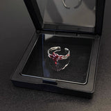Rose Ring Dark Design Men's And Women's Ring – Gifts for Her — 4