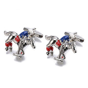 French cuffs metal painted cufflinks – Everyday Gifts — 1