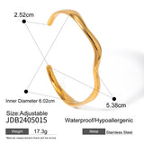 Classic Open 18K Plain Bracelet – Jewelry Gift Ideas — 3