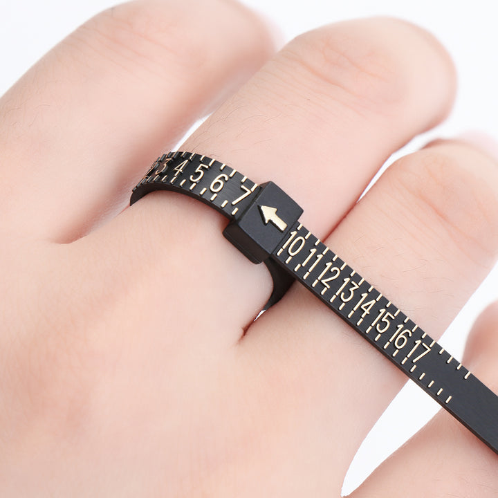 Standard Ring Measuring Ruler Finger Size Measuring – Stylish Gifts — 1