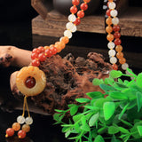 Gold Silk Jade Necklace Ethnic Style Sweater – Jewelry Gift Ideas — 7
