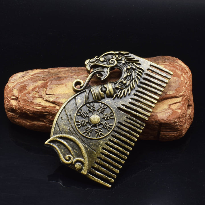 Stainless Steel Nordic Viking Comb – Holiday Gift Ideas — 1