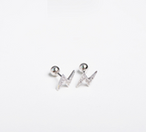 Lightning Stud Earrings – Stylish Gifts — 3