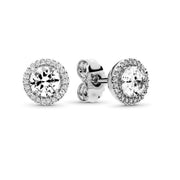 Called Zircon White Rhinestone Charm Stud Earrings – Gifts for Her — 5