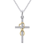 Alloy Pendant With Diamond And Eight-character – Jewelry Gift Ideas — 2