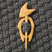 Wooden Animal Carving Brooch Gift – Jewelry Gift Ideas — 7