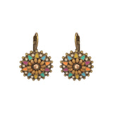 Style Tassel Earrings Female Leaf Circle Metal Leather – Stylish Gifts — 19