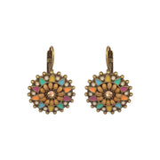 Style Tassel Earrings Female Leaf Circle Metal Leather – Stylish Gifts — 19