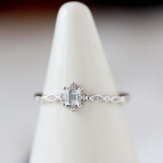 14k Gold Plated Snowflake Diamond Ring – Surprise Gifts — 6