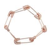 Detachable Safety Pin Necklace Bracelet – Jewelry Gift Ideas — 2