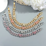 Personality Full Diamond Butterfly Accessories Cuban – Stylish Gifts — 12