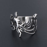 Ornament Retro Phoenix God Bird Titanium Steel Fashion – Stylish Gifts — 5