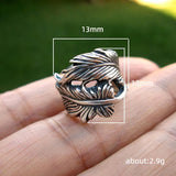 Huitan Vintage Floral Carved Earrings – Small Gift Ideas — 3