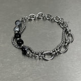 Titanium Steel Double-layer Burst Beads Bracelet – Jewelry Gift Ideas — 6