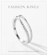 Women's Simple Double-layer Design S925 Sterling – Gifts for Her — 2