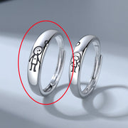 Simple Hand In Hand Lovers Ring – Small Gift Ideas — 2