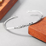 Retro Ethnic Style Handmade Silver Bracelet – Stylish Gifts — 7