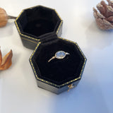 Natural Labradorite Vintage Women's Ring Light – Jewelry Gift Ideas — 4
