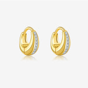 S925 Sterling Silver Earrings Zircon Simple And Light – Stylish Gifts — 3
