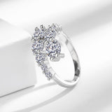 Design Sense Micro-inlaid Zircon Ring Women – Gifts for Her — 5