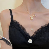 Premium Alloy Clavicle Chain For Simplicity – Jewelry Gift Ideas — 5