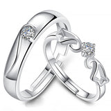 Fashion Simple Opening Ring Couple Ring – Stylish Gifts — 5