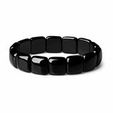 Men And Women Couple Natural Obsidian Bracelet – Jewelry Gift Ideas — 2