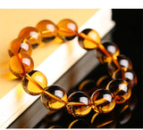 Female Kumquat Yellow Pixiu Natural Crystal Bracelet – Gifts for Her — 3