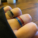 Bisexual Pride Stainless Steel Ring Europe – Stylish Gifts — 1