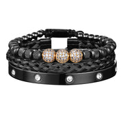 3 Rhinestone Ball Ten Diamond Bracelet Suit – Jewelry Gift Ideas — 12