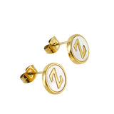 Titanium Steel 26 English Alphabet Letter Earrings – Thoughtful Gifts — 4