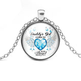 12 Colors Birthstone Angel Wings Necklace Daddy's – Jewelry Gift Ideas — 2