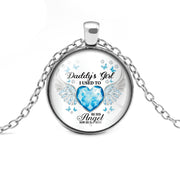 12 Colors Birthstone Angel Wings Necklace Daddy's – Jewelry Gift Ideas — 2