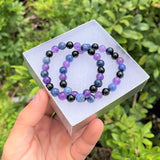 Purple Beaded Bracelet Bracelet – Jewelry Gift Ideas — 4