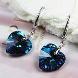 Love Earrings In Pure Silver For Women – Gifts for Her — 3