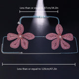 Flower-shaped Rhinestone Chest Necklace Fashion Bikini – Stylish Gifts — 6