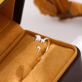 Cute Fashion Cat Simple Ring Female – Stylish Gifts — 3
