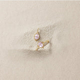 Luxury Natural Amethyst Lace Ring – Practical Gifts — 5