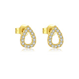 S925 Sterling Silver Drop Zircon Stud Earrings – Gifts for Her — 7