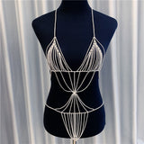 AccessoriesExaggerated Rhinestone Body Chain Bra – Holiday Gift Ideas — 2