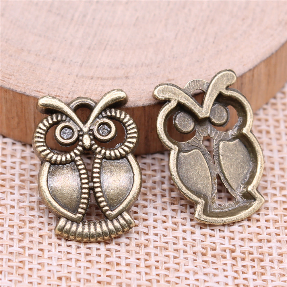 Multicolor Handmade DIY Ornament Owl Pendant – Jewelry Gift Ideas — 1