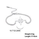 Titanium Steel Cut Hollow Witch Knot Bracelet – Jewelry Gift Ideas — 7
