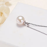 S925 Silver Freshwater Pearl Necklace – Jewelry Gift Ideas — 4