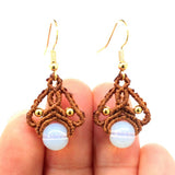 Ethnic Style Wax Line Hand-woven Earrings – Stylish Gifts — 11