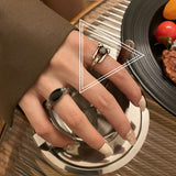 Personality Retro Trend Epoxy Oval Ring Female Ethnic – Gifts for Her — 4