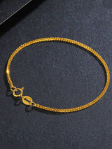 Women's Color Coarse Rose Gold 18K Bracelet – Jewelry Gift Ideas — 3