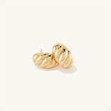Simple Stainless Steel Croissant Earrings – Special Occasion Gifts — 6