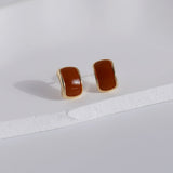 Star Sky Quicksand Enamel Drop Glaze Earrings – Everyday Gifts — 4
